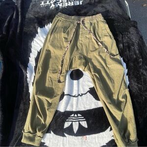 R13 Men’s // Unisex Drop Crotch 3/4 Length Jogger Sz SM